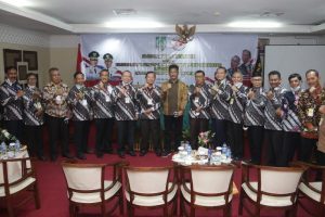 Wali Kota Batam menghadiri Musda II Tahun 2021 Purnawirawan Polri Daerah Kepulauan Riau di Aula Hotel PIH, Kota Batam.