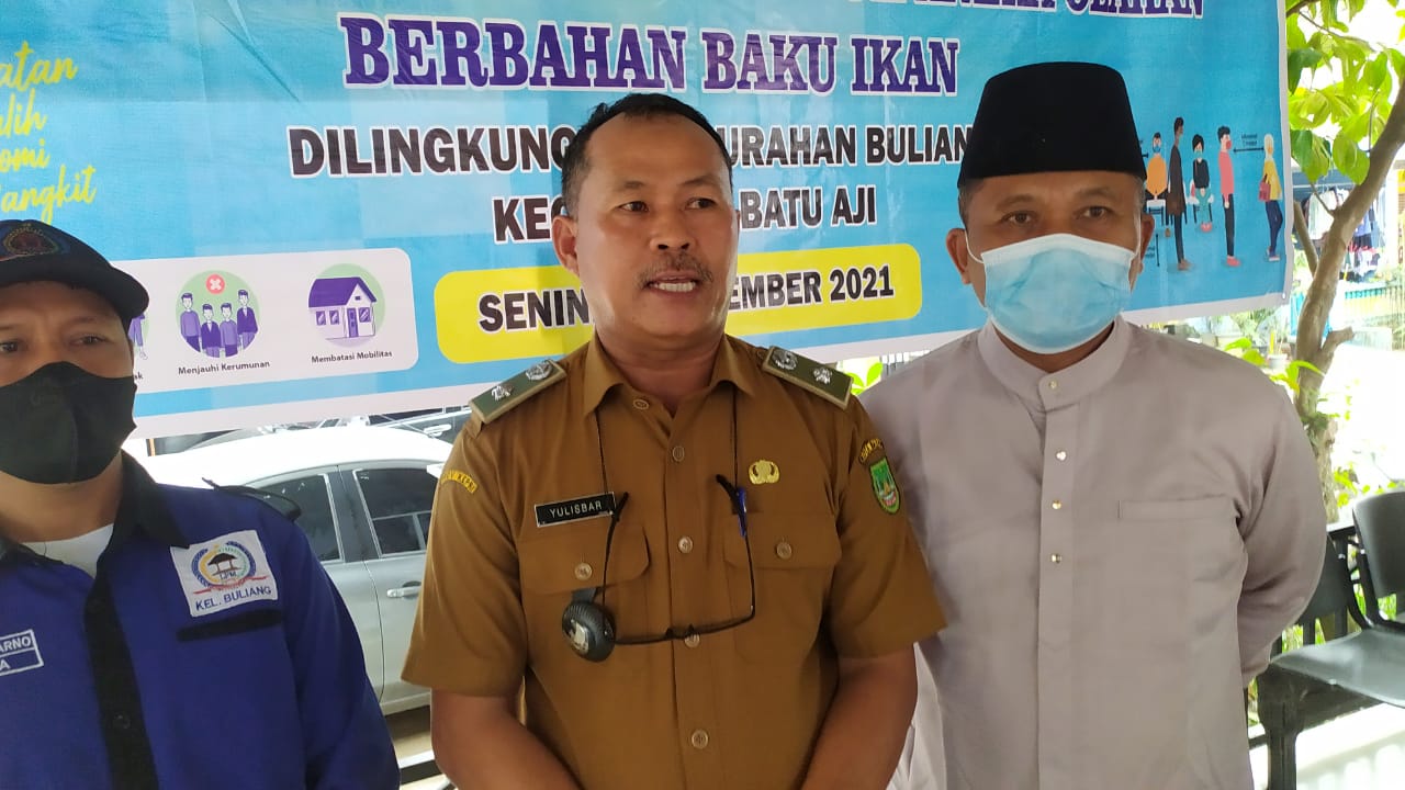 Lurah Buliang bekerjasama dengan Pemerintah Kota Batam menggelar Pelatihan Pembuatan Produk Aneka Olahan Berbahan Baku Ikan.