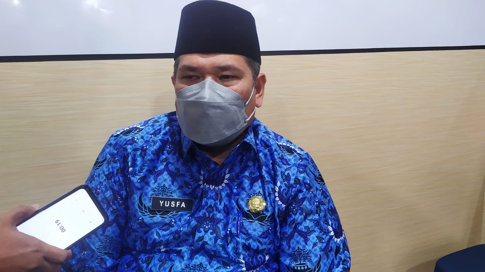 Asisten Pemerintah dan Kesejahteraan Rakyat Yusfa Hendri.