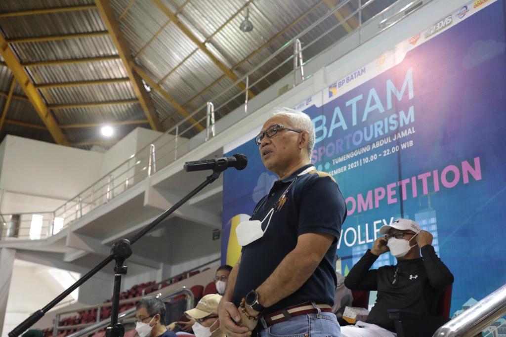 BP Batam melalui Badan Usaha Fasilitas dan Lingkungan menggelar Batam Sportourism 2021.