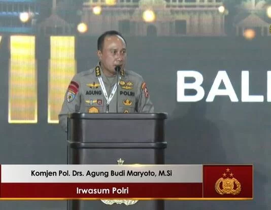 Irwasum Polri Komjen Pol Agung Budi Maryoto