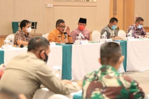 Konsultasi Publik Kedua Ranperwako Rencana Detail Tata Ruang (RDTR) WP Belakangpadang Tahun 2021 di Harris Hotel Batam, Kamis 2 Desember 2021.