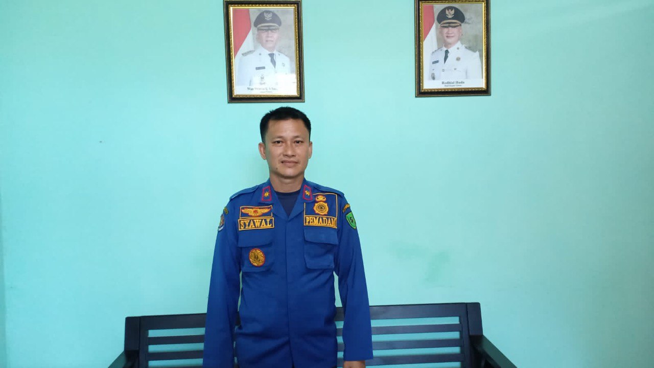 Kebakaran gedung pemerintah natuna