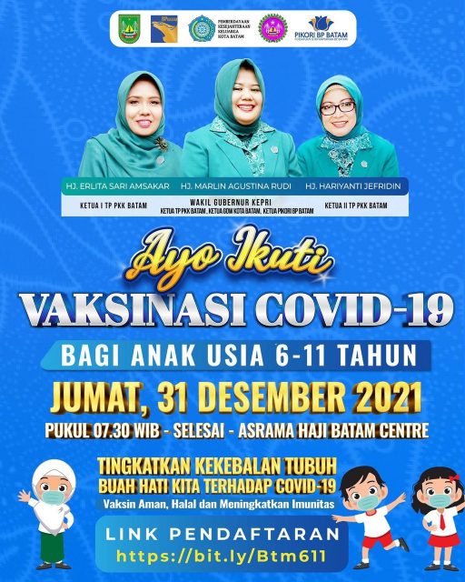Link Pendaftaran Vaksinasi Anak