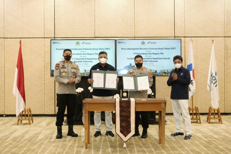 Pengamanan Obvitnas Gas Bumi