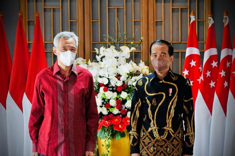 Jokowi PM Lee