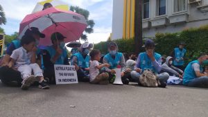 Pengungsi Afganistan Demo