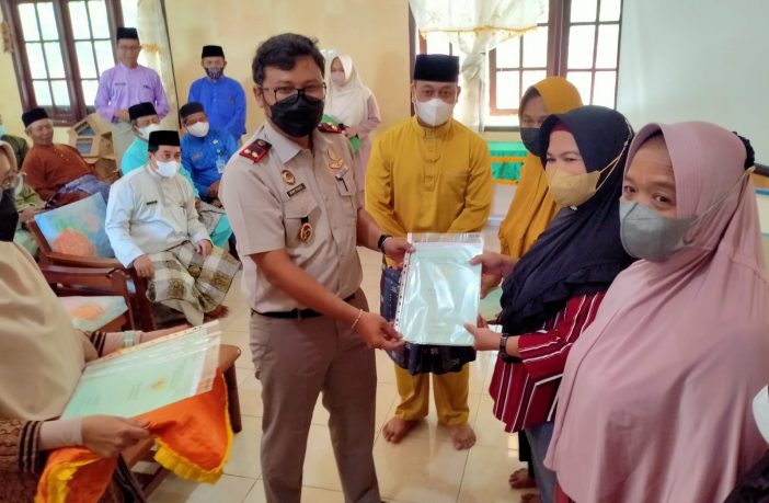Sertifikat tanah gratis lingga