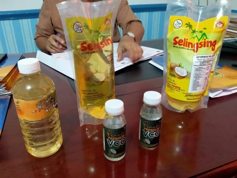 Minyak goreng dari kepala