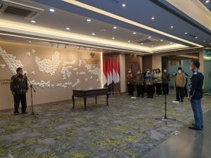 Wan Darussalam resmi dilantik sebagai Anggota Bidang Pengusaaan BP Batam