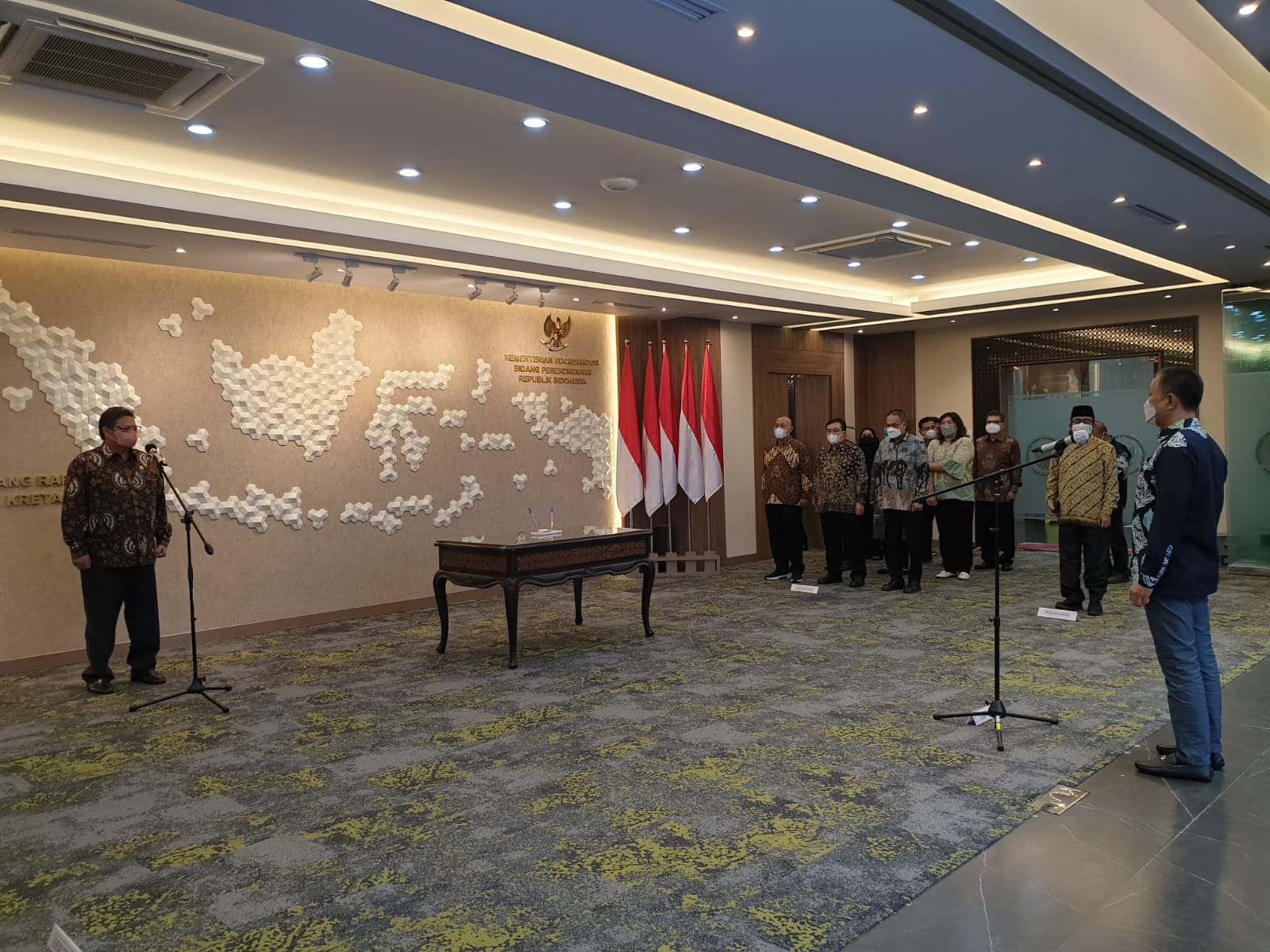 Wan Darussalam resmi dilantik sebagai Anggota Bidang Pengusaaan BP Batam