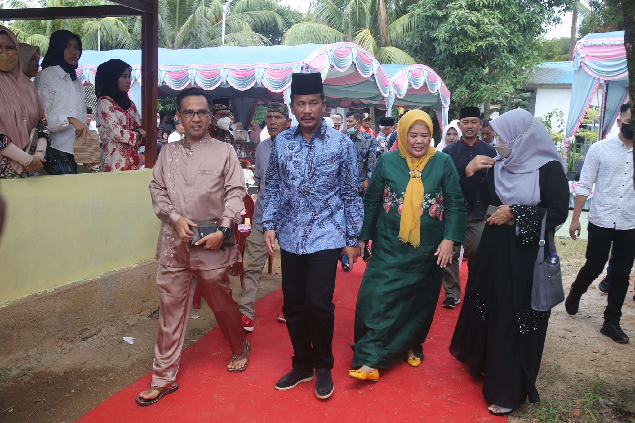 Wali Kota Batam, Muhammad Rudi dan Wakil Gubernur Marlin Agustina