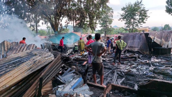 Kebakaran Puskopkar Sagulung