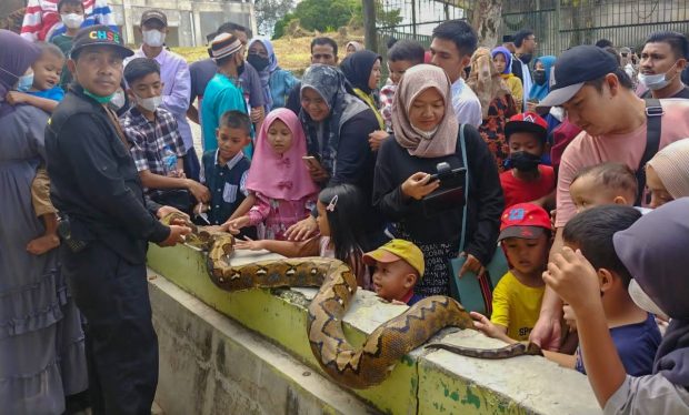 Kebun Binatang Bukittinggi Lebaran