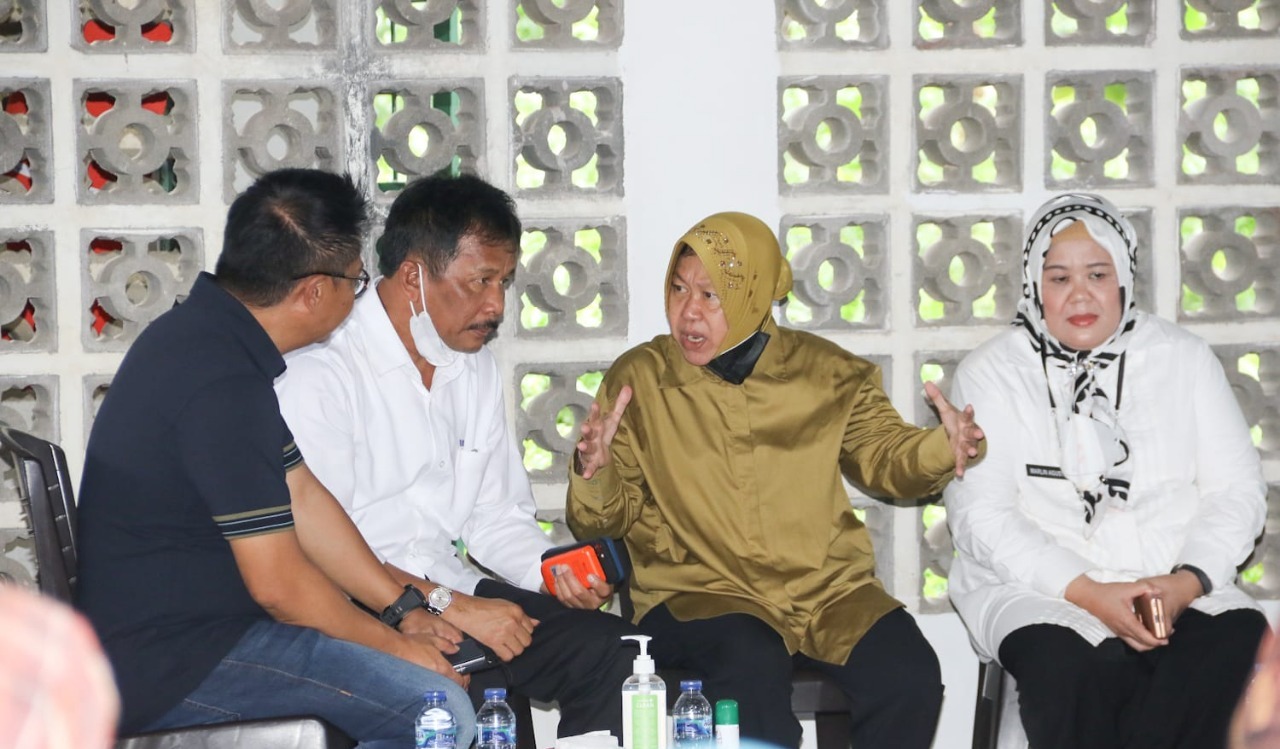 Mensos Risma Bakal Bangun Tiga Tower Telekomunikasi di Tiga Pulau Perbatasan Batam