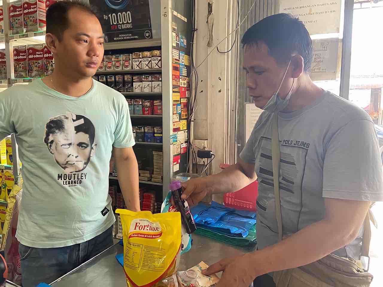 Beli minyak goreng curah dengan KTP