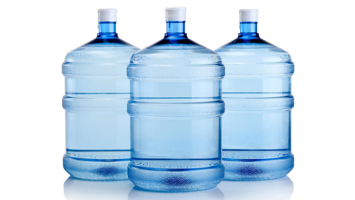 Air minum galon palsu