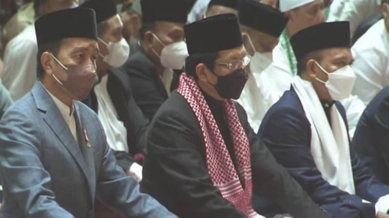Presiden Jokowi Salat Idul Adha
