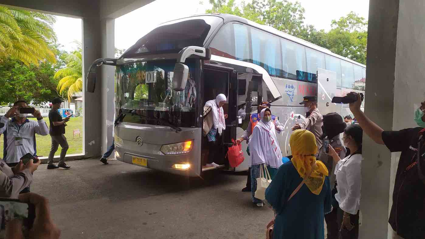 Kapan jemaah haji tiba di Batam
