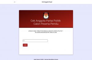 Cara cek nama di sipol
