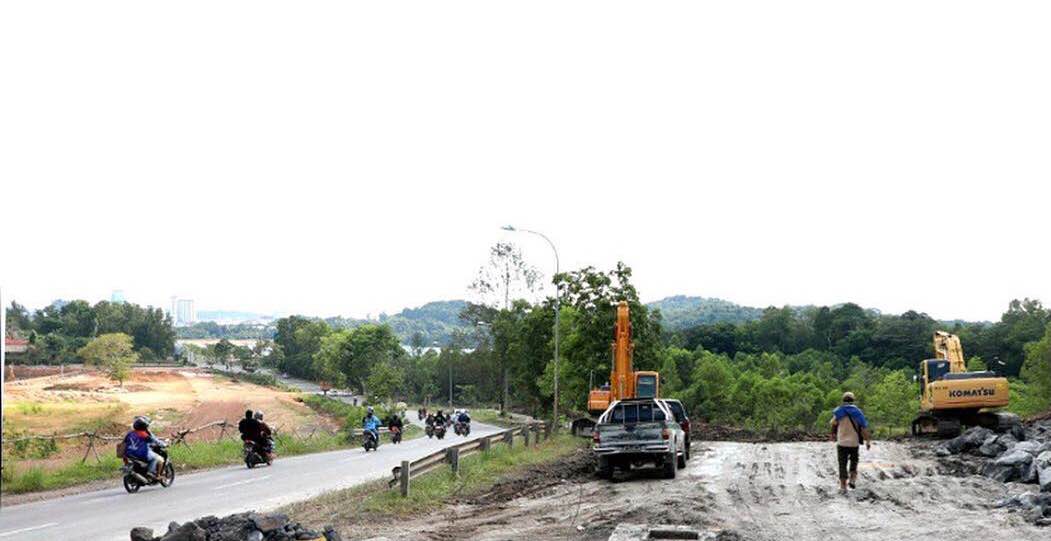 Pelebaran Jalan Tiban Batam