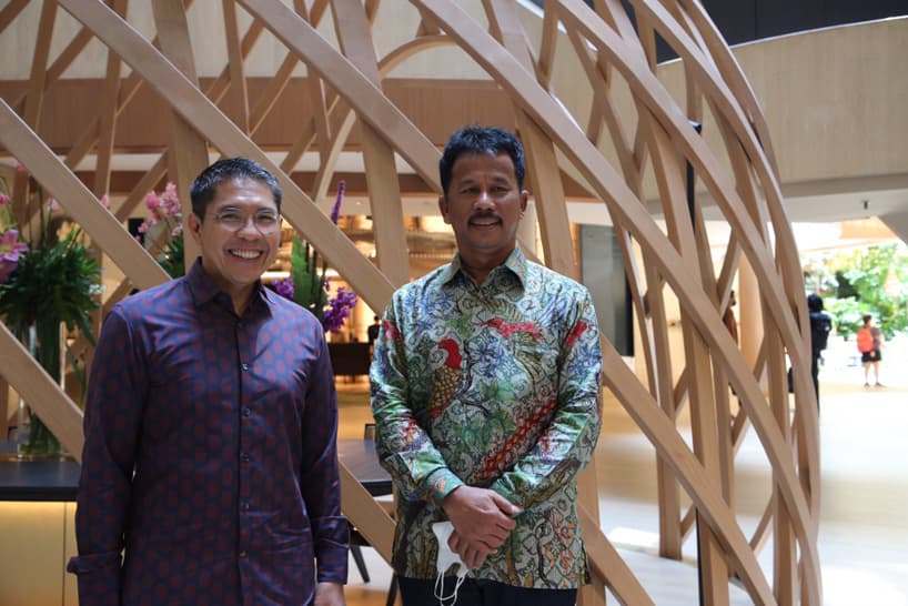 Kunjungan menteri singapura ke Batam