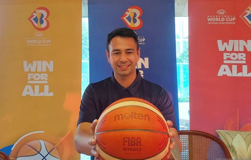 Raffi Ahmad Duta Piala Dunia basket