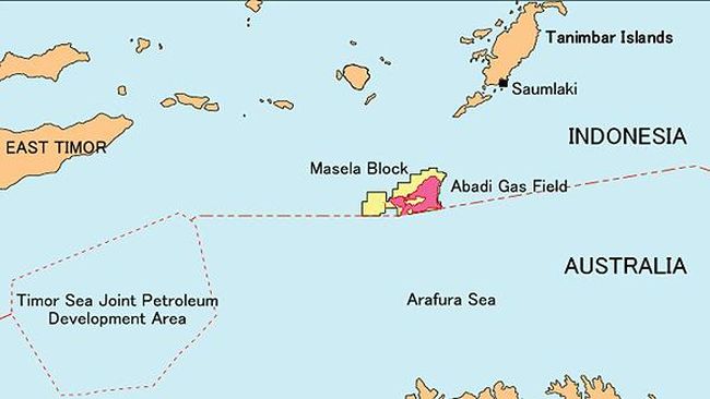 Presiden Jokowi Blok Masela