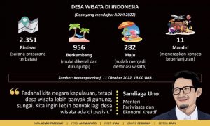 Infografis desa wisata