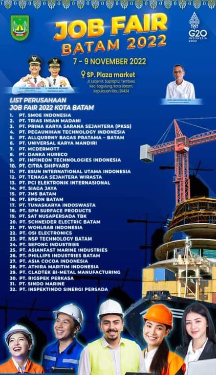 Job Fair Batam 2022