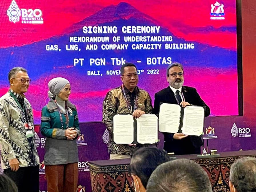 Kerja sama PGN dan BOTAS