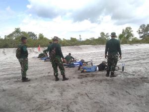 Pusat latihan marinir di Lingga