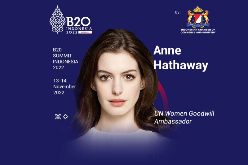 Anne Hathaway B20 Bali