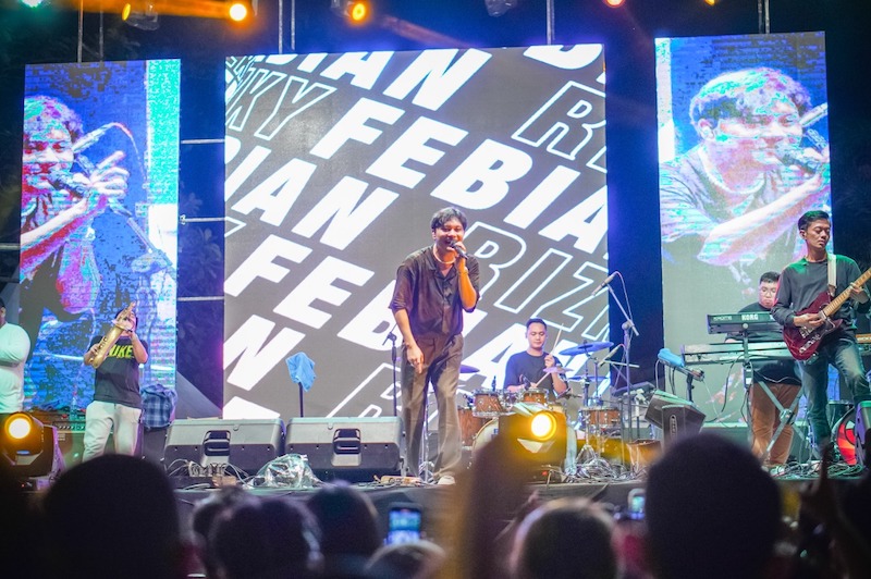 Konser rizky febian Batam