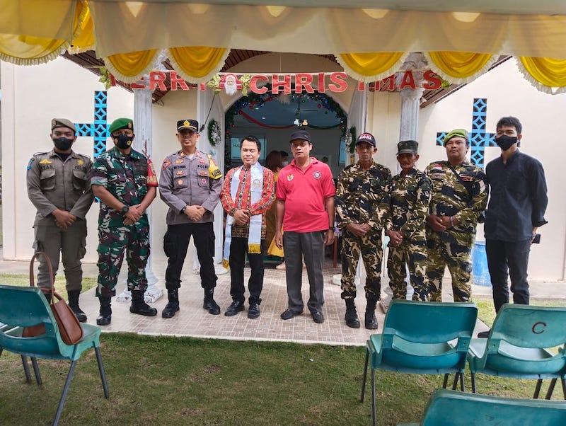 pengamanan perayaan natal