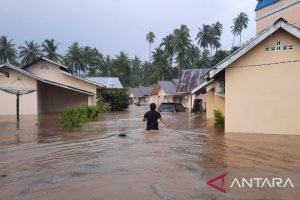 Korban banjir di natuna
