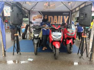 Daily caravan activity