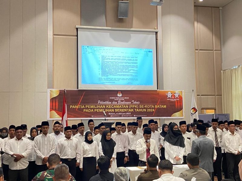 Pelantikan PPK Batam