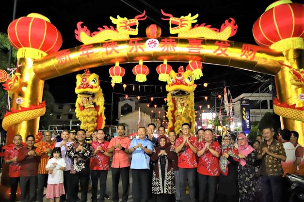 bazar imlek di tanjungpinang