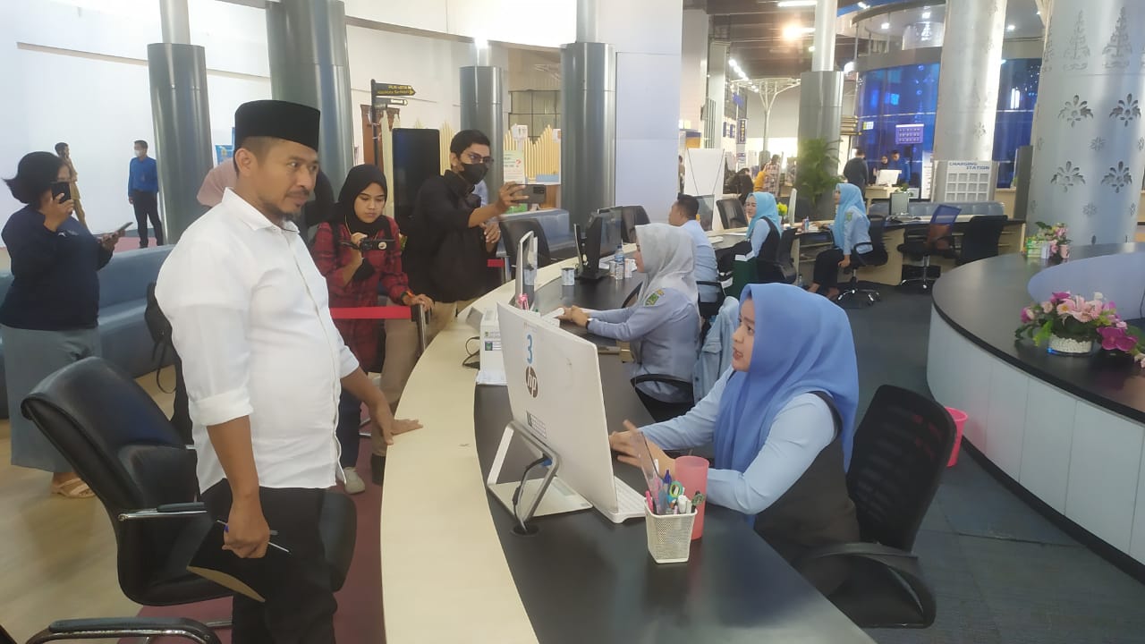 sidak mal pelayanan publik