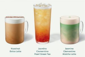 minuman aroma bunga starbuck