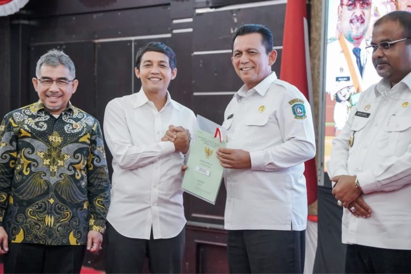 Sertifikat tanah jembatan Batam-Bintan