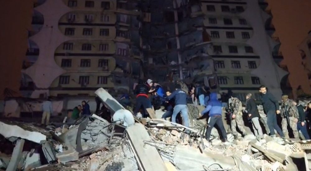Korban tewas gempa turki