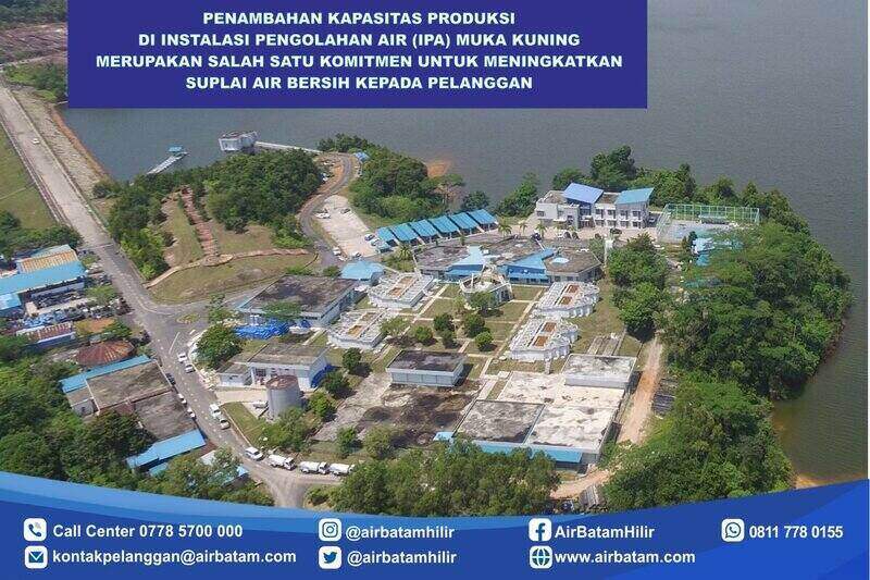 suplai air batam terbatas