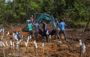 Korban meninggal longsor natuna