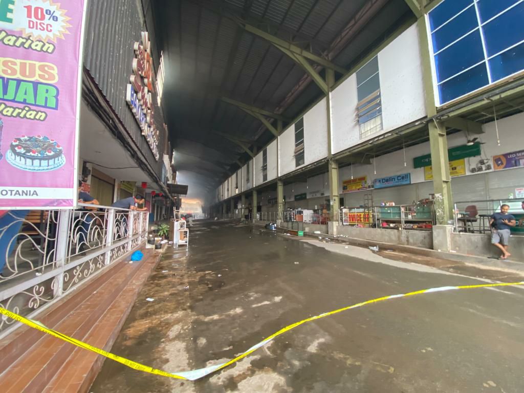 Kerugian kebakaran Plaza Botania