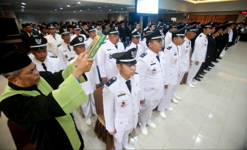 Pelantikan pejabat Pemko Batam