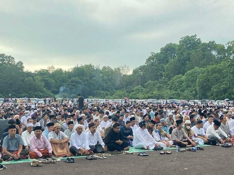 jemaah salat id muhammadiyah