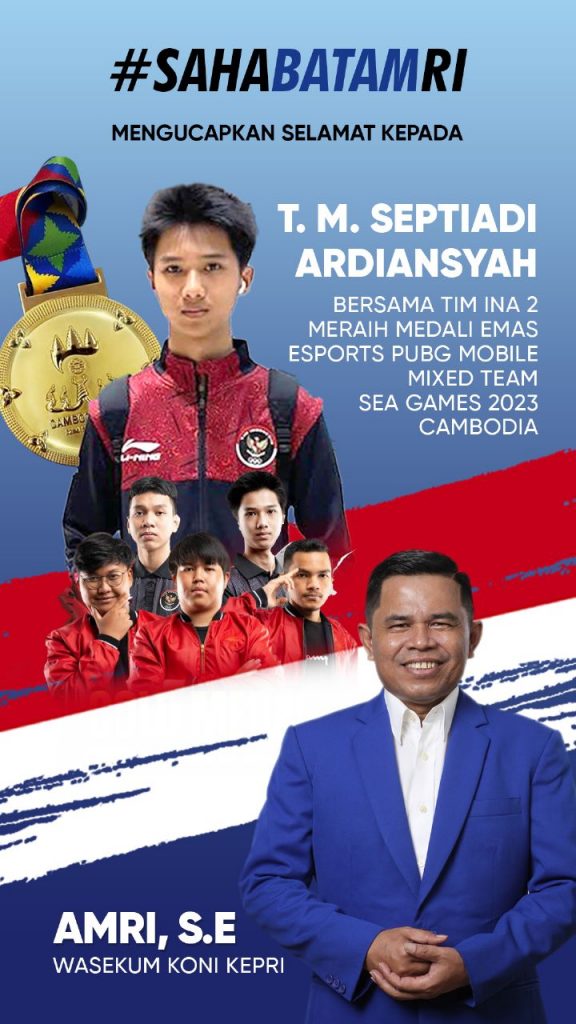 Atlet lingga raih emas di Sea Games 2023