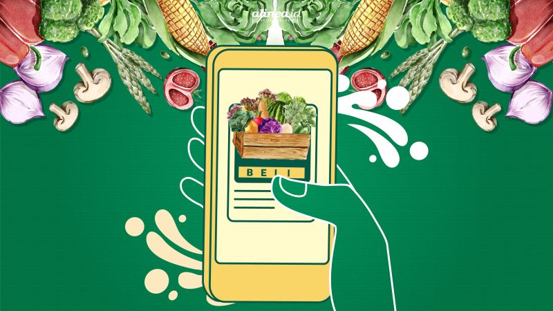 Aplikasi belanja sayuran
